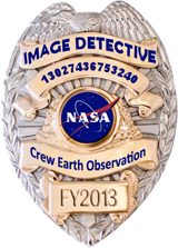 NASA's Image detective badge