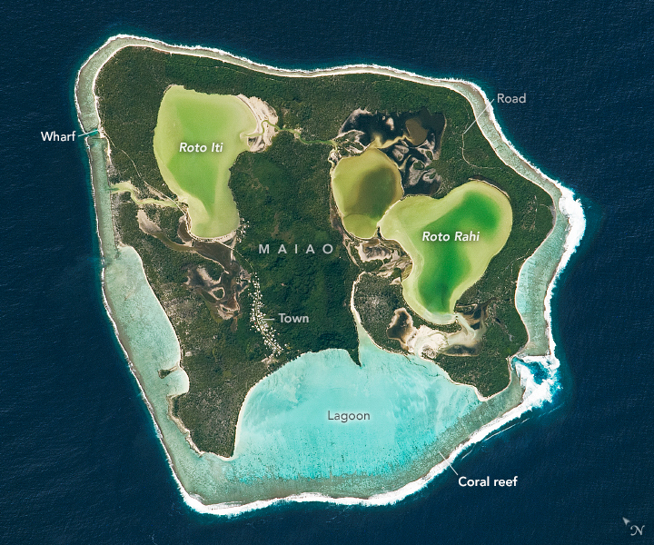 Maiao Atoll, Polynesia